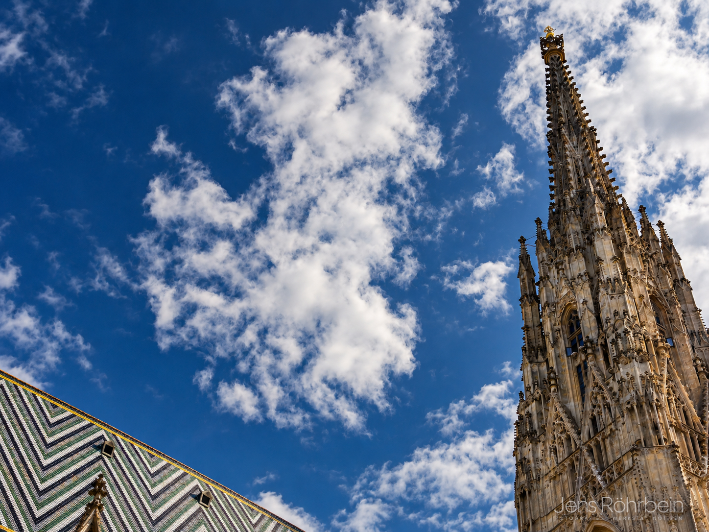 Himmel über St. Stephan